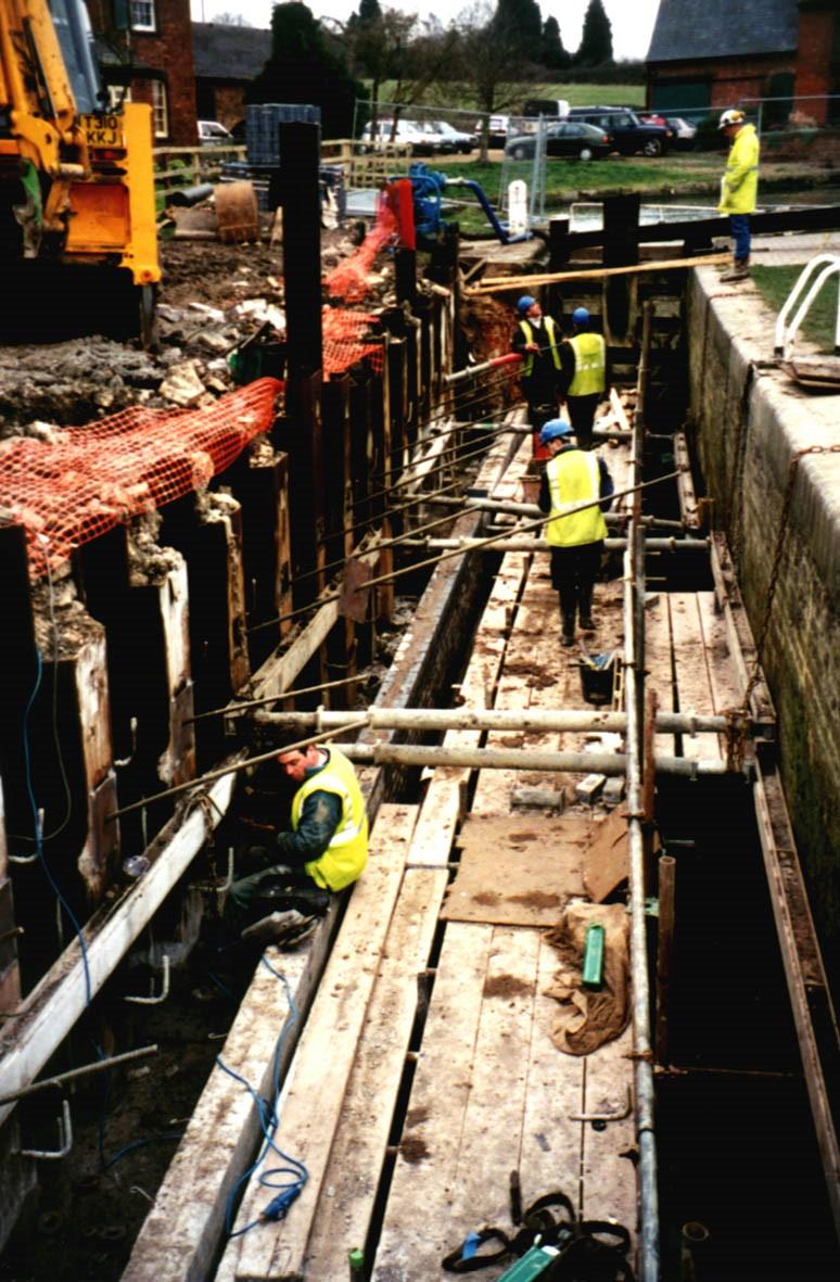 Marston Doles Lock Rebuild - Oxford Canal, Warwickshire