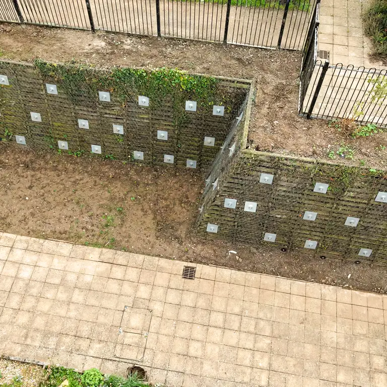 Cleeve Court, Retaining Wall Stabilisation