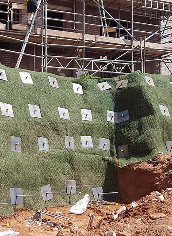 Slope Stabilisation – New Build Foundations