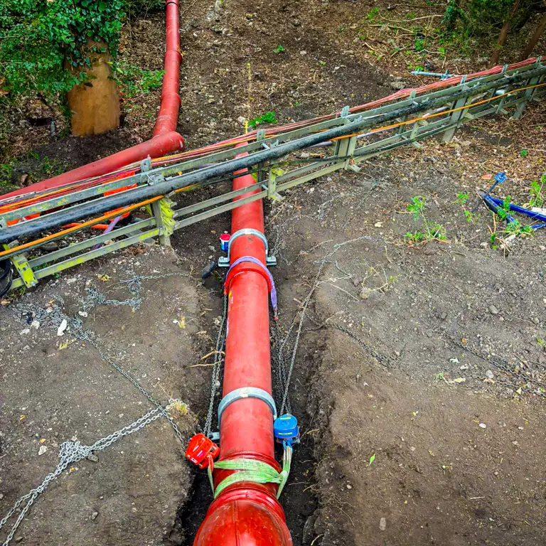 Drainage Pipeline Anchoring, Chigwell Draingage