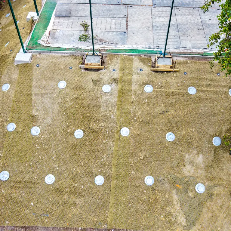 Vale School, Slope Stabilisation