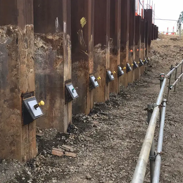 Temporary Works On M1