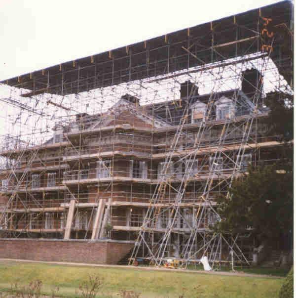 Scaffold Anchoring - Tadworth House, Surrey